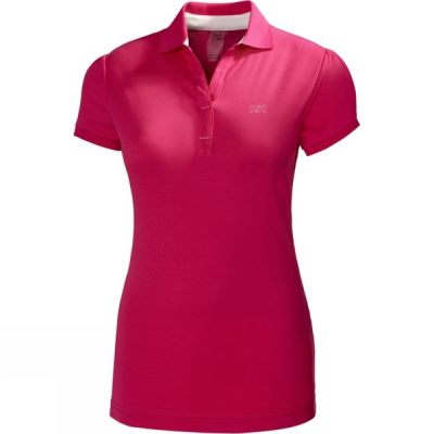 Polo Helly Hansen Breeze Jersey Mujer - Rojas - Chile IES703562